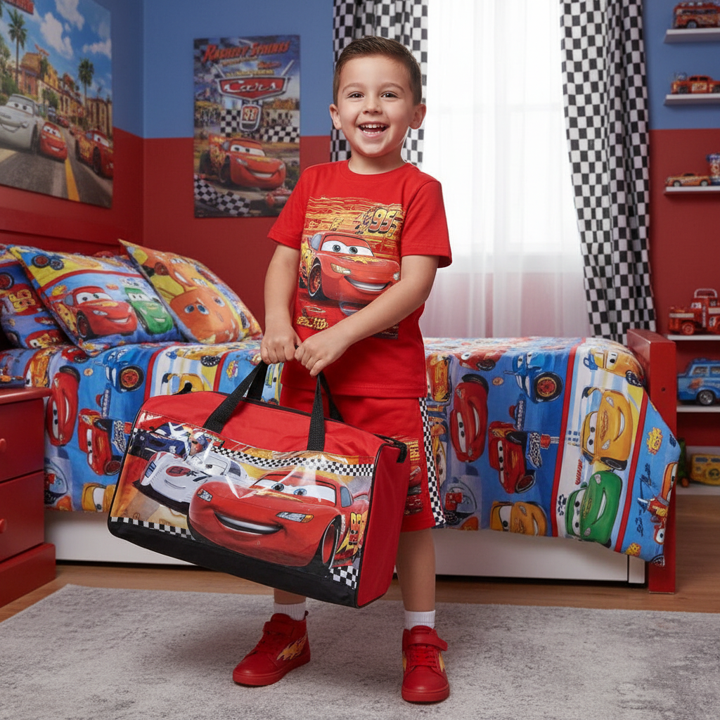 Borsone Disney 39cm Bambini - Varianti Cars e Principesse | DSN53461