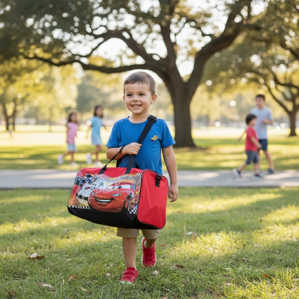 Borsone Disney 39cm Bambini - Varianti Cars e Principesse | DSN53461