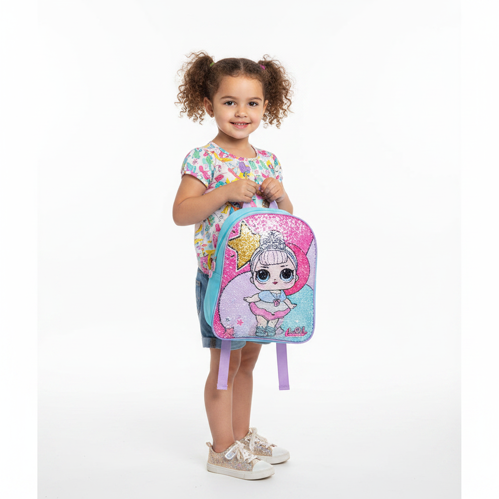 Zainetto LOL Surprise Sequins Paillettes Reverse 32cm Bambina | Prodotto Ufficiale | Top2Trade | LOL18053
