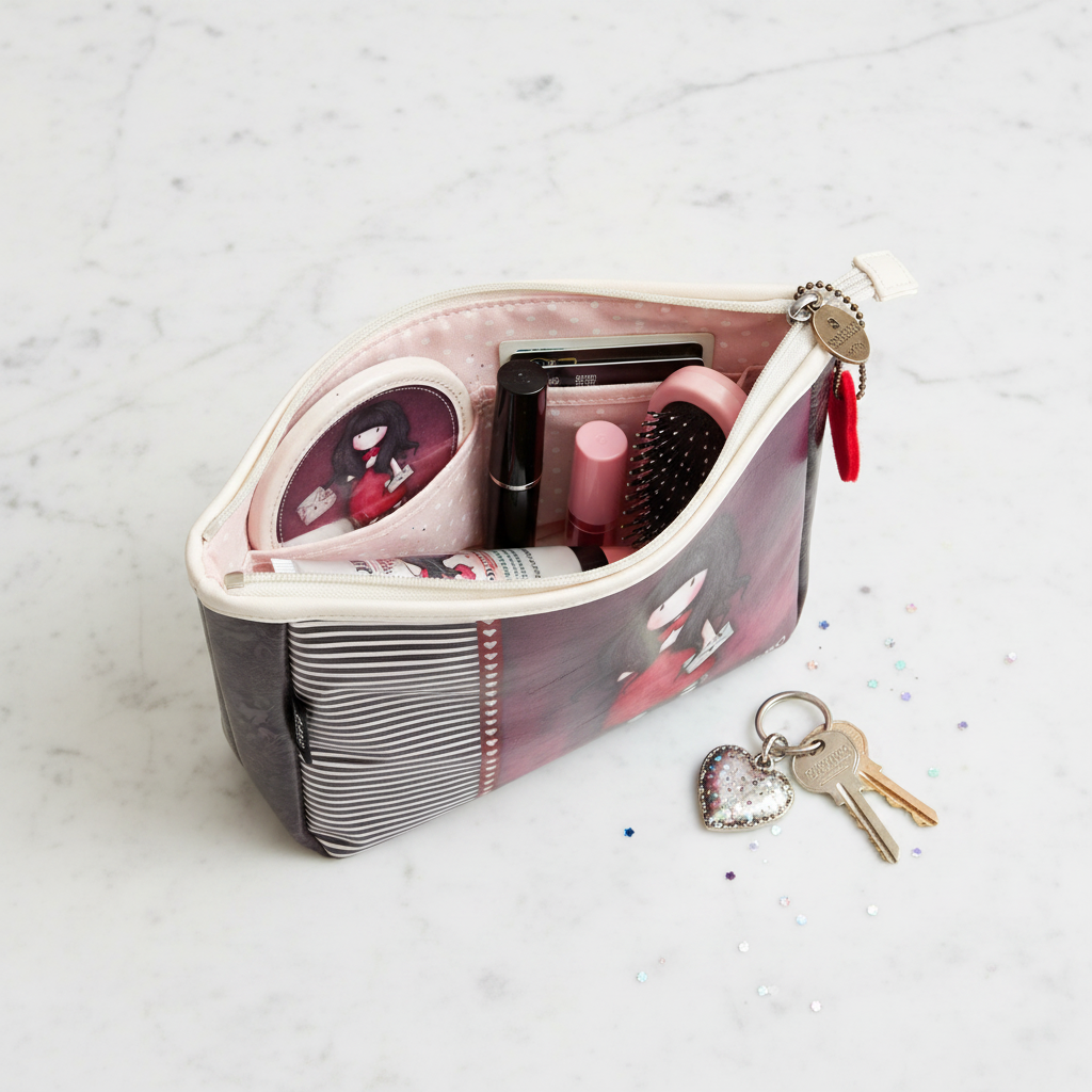 Portatutto Borsetta Ecopelle Santoro London 27x18x9cm | Borsa Donna Ragazza | Top2Trade | SA.0003.00