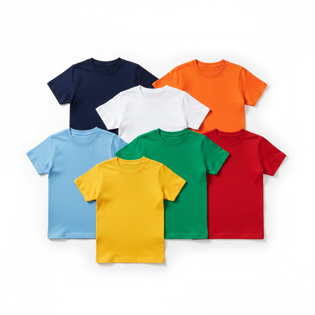 T-Shirt Bambino Manica Corta 100% Cotone Made in Italy Taglie 2-14 Anni | 2019MMC