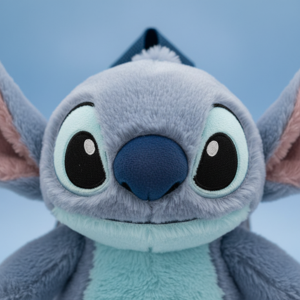 Zaino Peluche Stitch Disney 3D Bambini Lilo & Stitch 17x30x11cm | Prodotto Ufficiale Disney | Top2Trade | LILO216277
