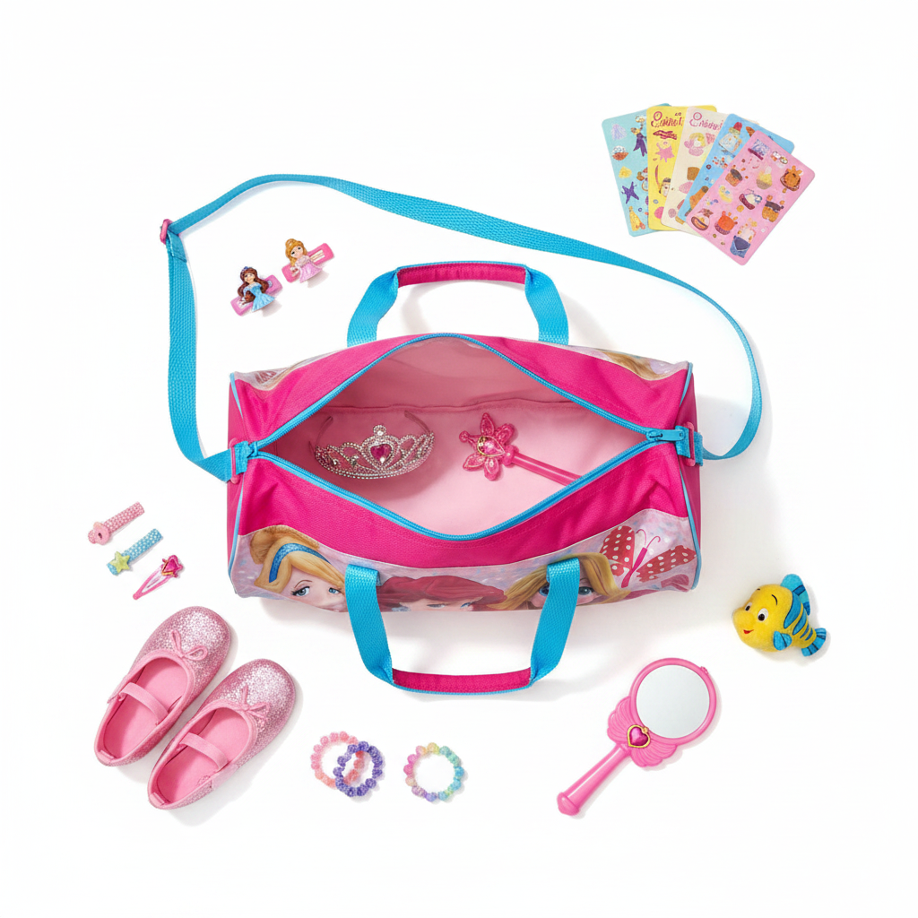Borsone Disney 39cm Bambini - Varianti Cars e Principesse | DSN53461