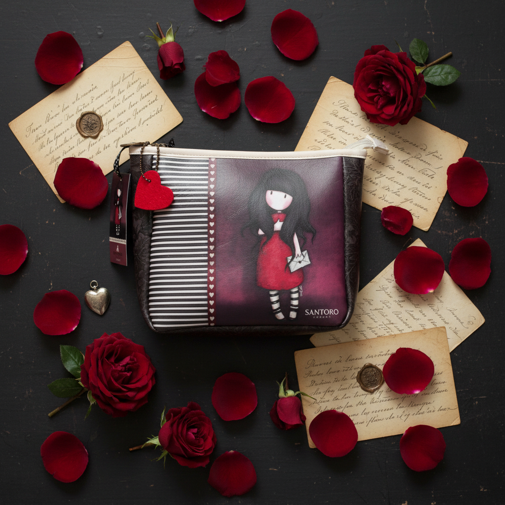 Portatutto Borsetta Ecopelle Santoro London 27x18x9cm | Borsa Donna Ragazza | Top2Trade | SA.0003.00