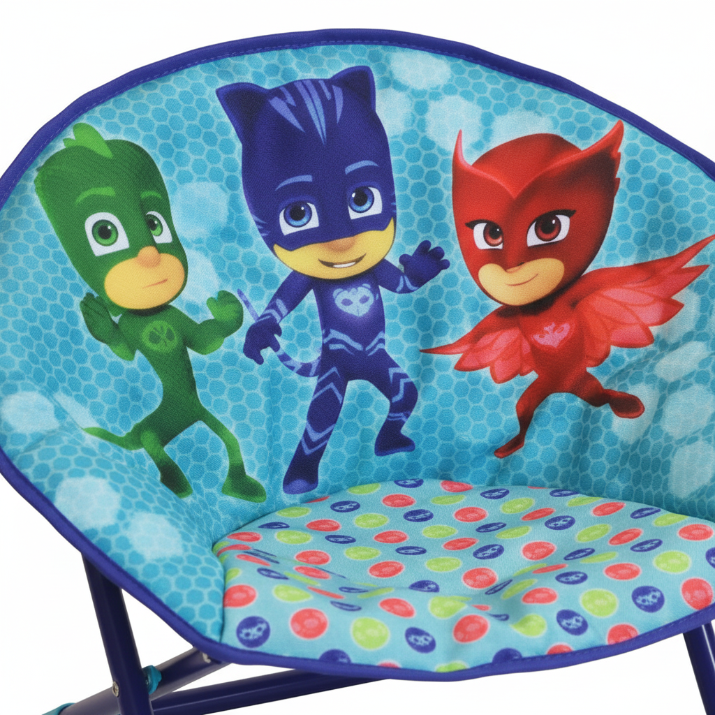 Sedia Moon Chair PJ Masks Pieghevole Bambini | Prodotto Ufficiale | Top2Trade | PJM712850