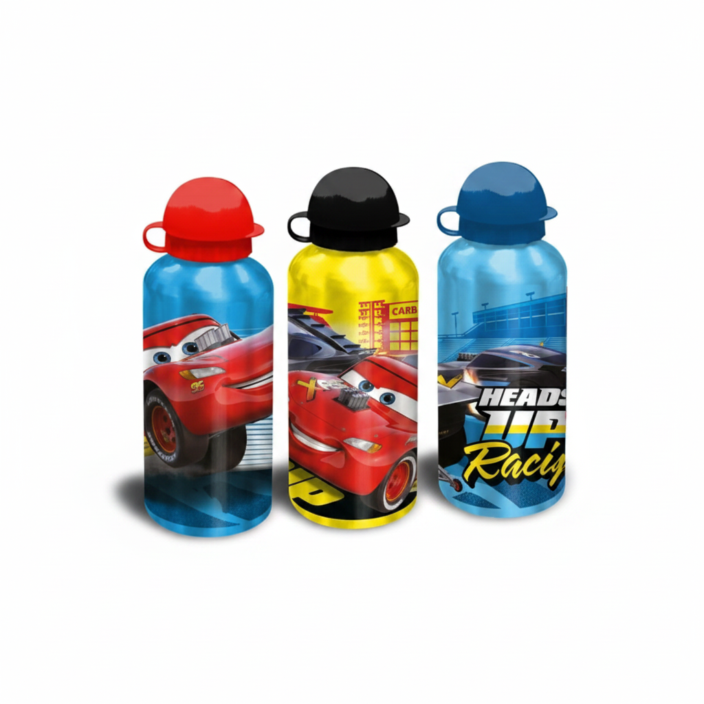 CAR21047 Borraccia Cars disney in alluminio 500 ml