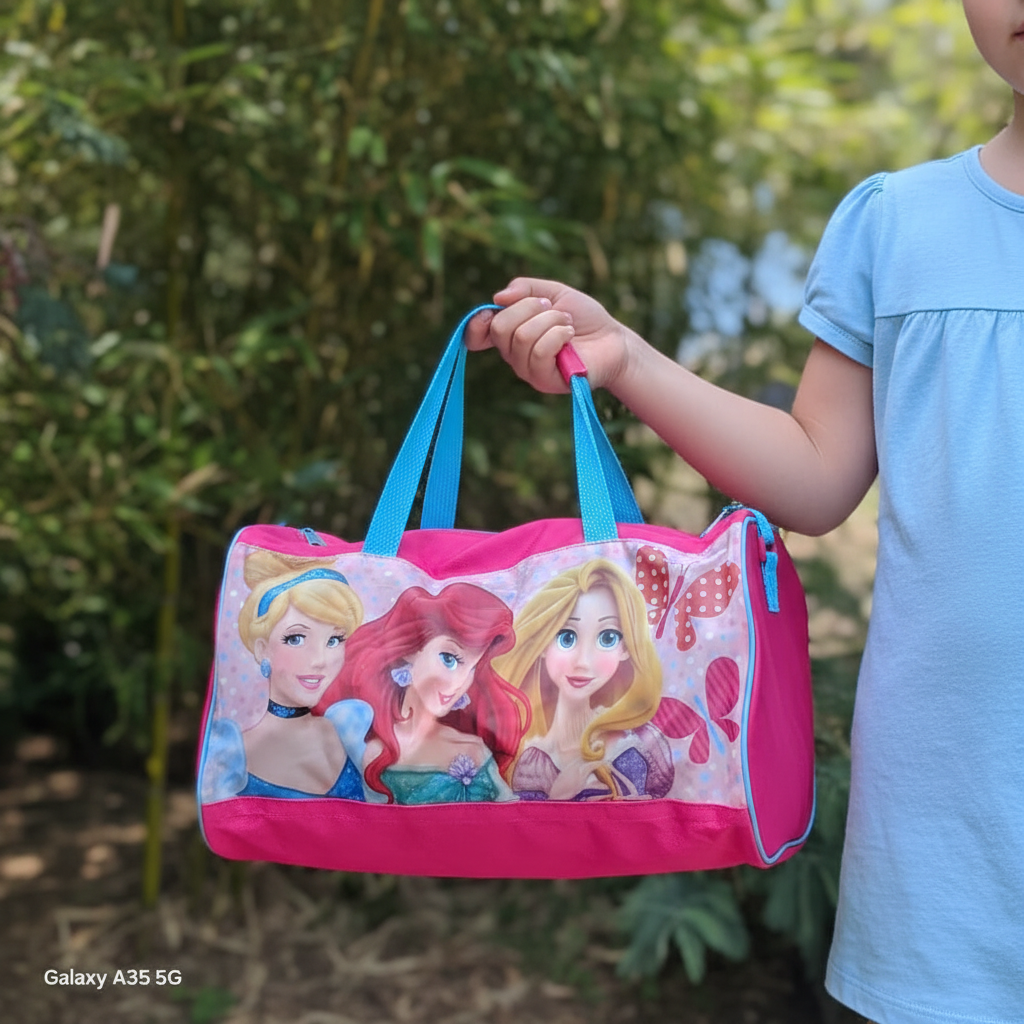 Borsone Disney 39cm Bambini - Varianti Cars e Principesse | DSN53461