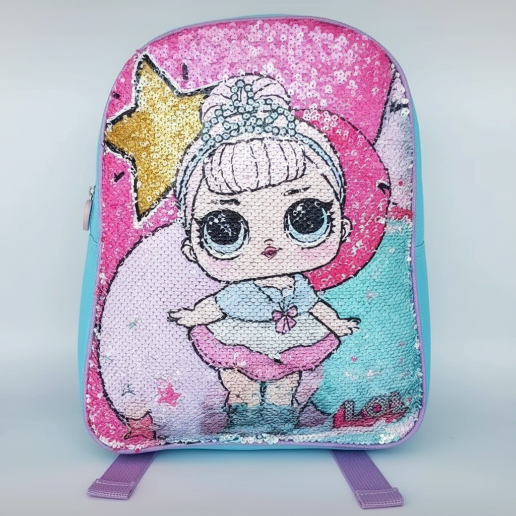 Zainetto LOL Surprise Sequins Paillettes Reverse 32cm Bambina | Prodotto Ufficiale | Top2Trade | LOL18053