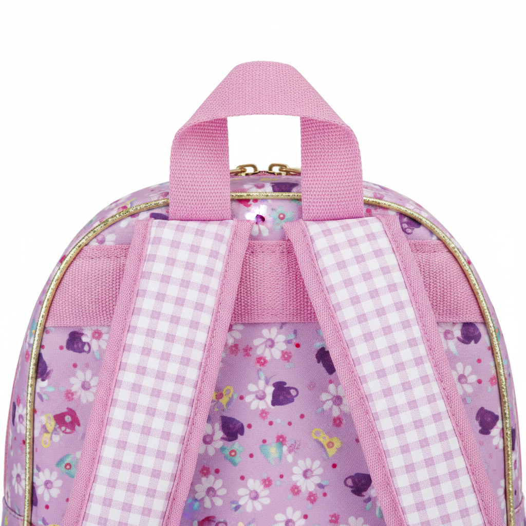 Zaino Sofia la Principessa Deluxe Glitter Sharing is Royal Doppia Tasca 34x28x14cm | Prodotto Ufficiale Disney | Top2Trade | SF4615