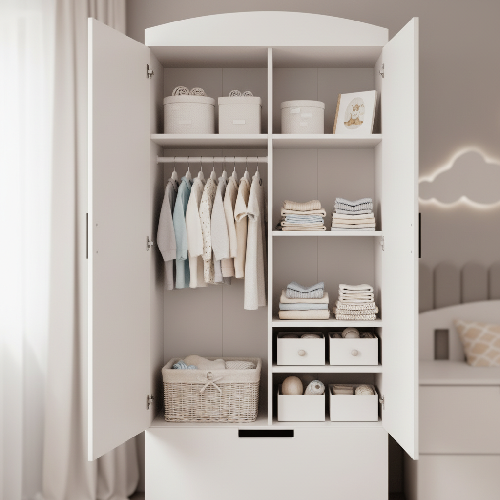 Cameretta Completa Bambini CLASSIC in Legno 7 Pezzi con Materasso Omaggio | Letto 160x80 o 180x80cm | Top2Trade | KO5classcameretta