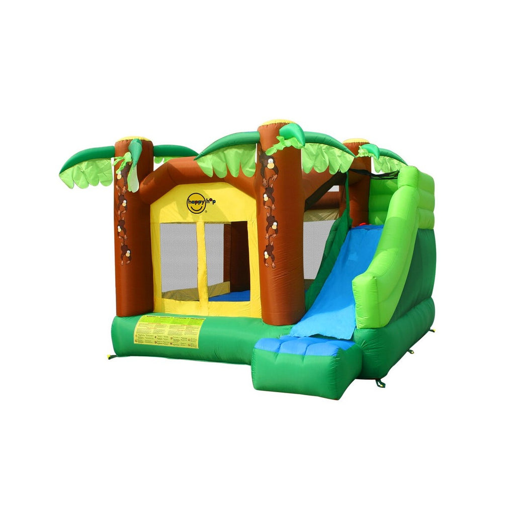 9164 - Il gonfiabile Jungle Climb unisce l'emozione di un castello gonfiabile con il brivido di una parete da arrampicata