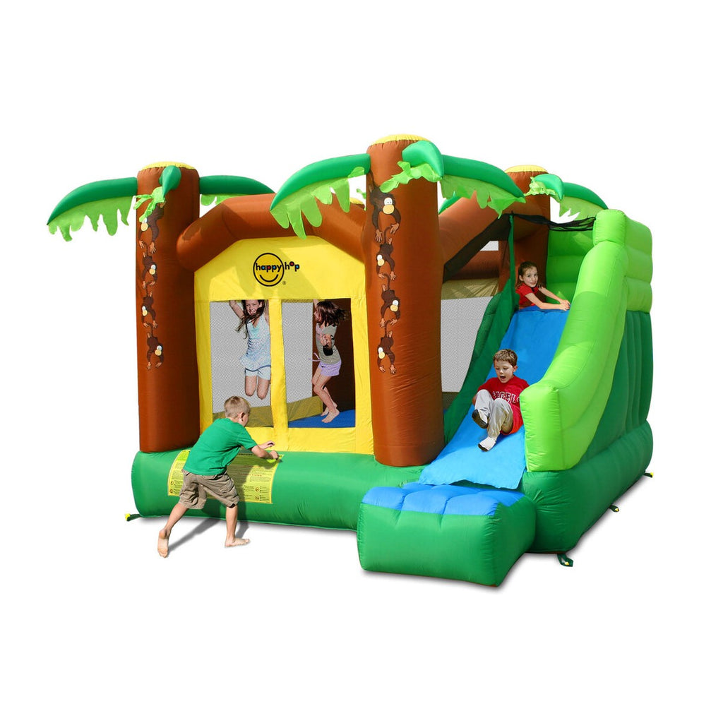 9164 - Il gonfiabile Jungle Climb unisce l'emozione di un castello gonfiabile con il brivido di una parete da arrampicata