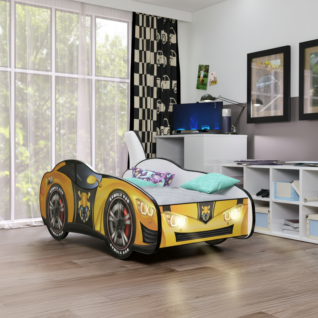 Letto Transformer LED cameretta luxury design moderno arredamento