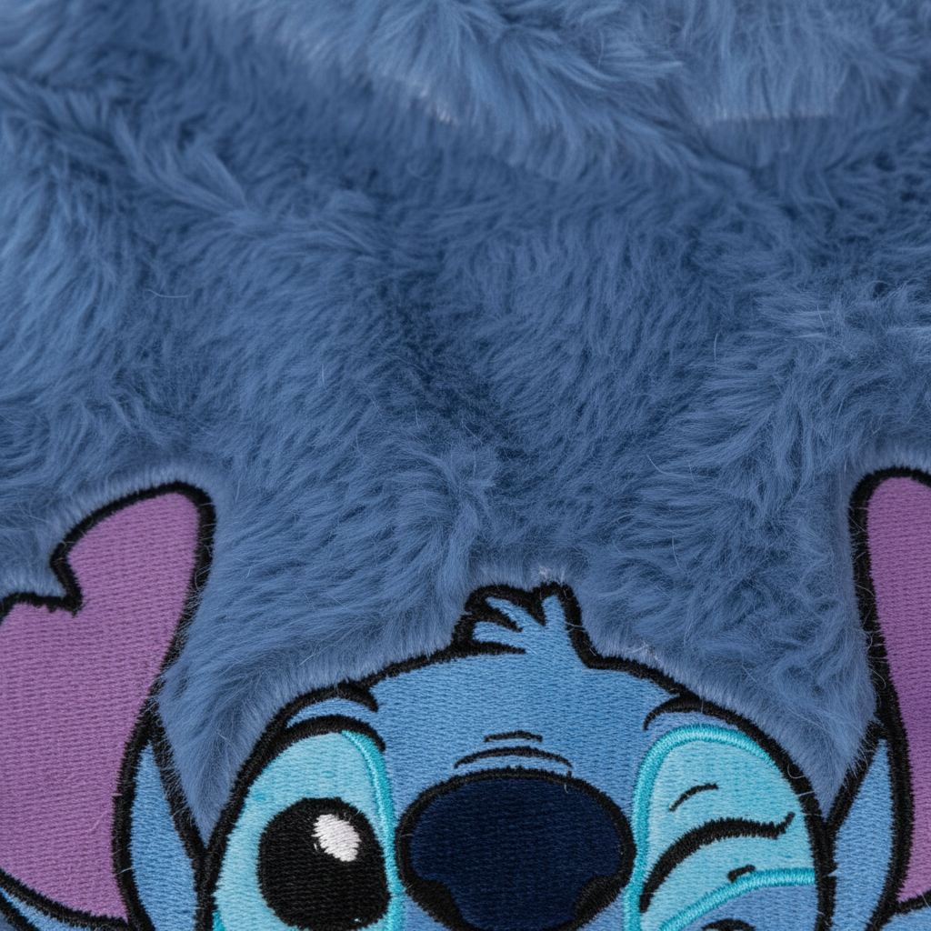 Zoom macro texture peluche morbido borsa acqua calda qualità premium HD