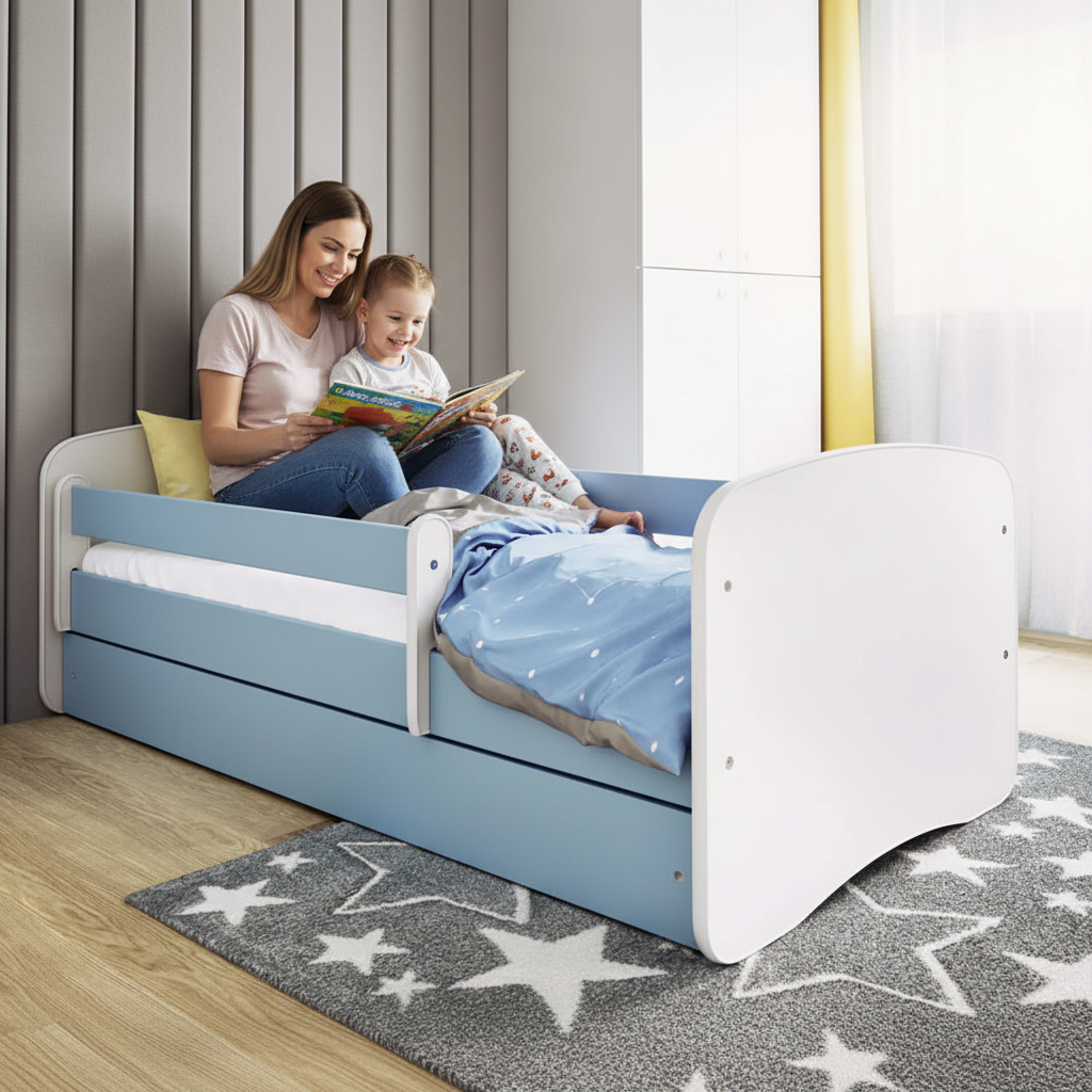 Genitore e bambino sul letto KO11 - portata 120kg
