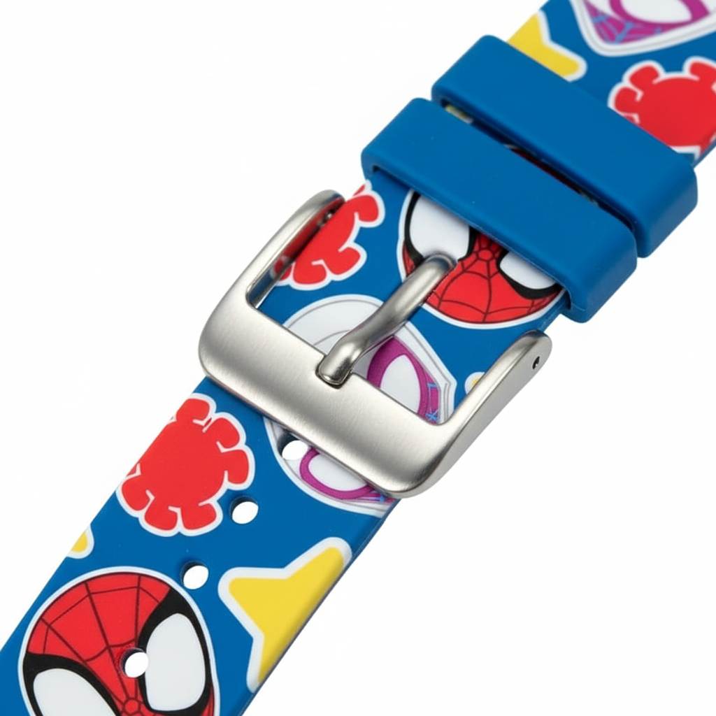 Zoom fibbia e chiusura orologio