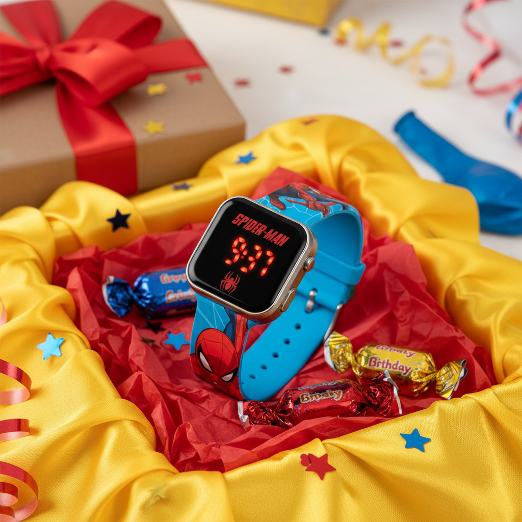 Orologio Spiderman in confezione regalo