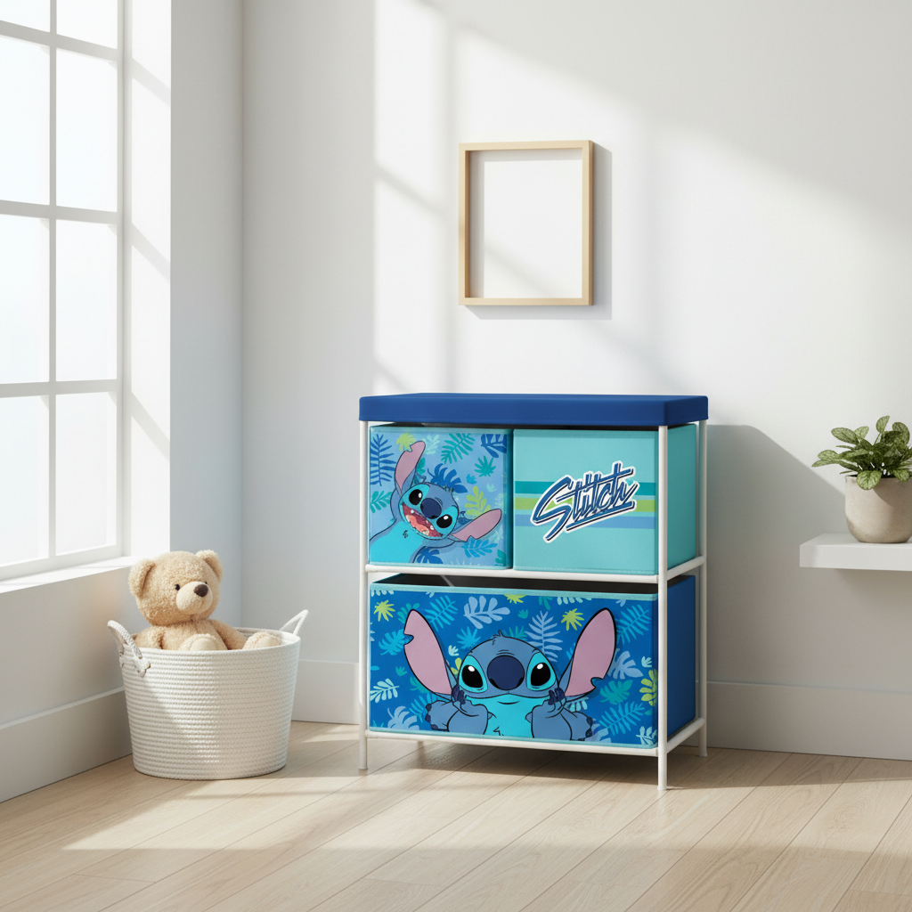 Scaffale Lilo & Stitch in cameretta moderna bambini