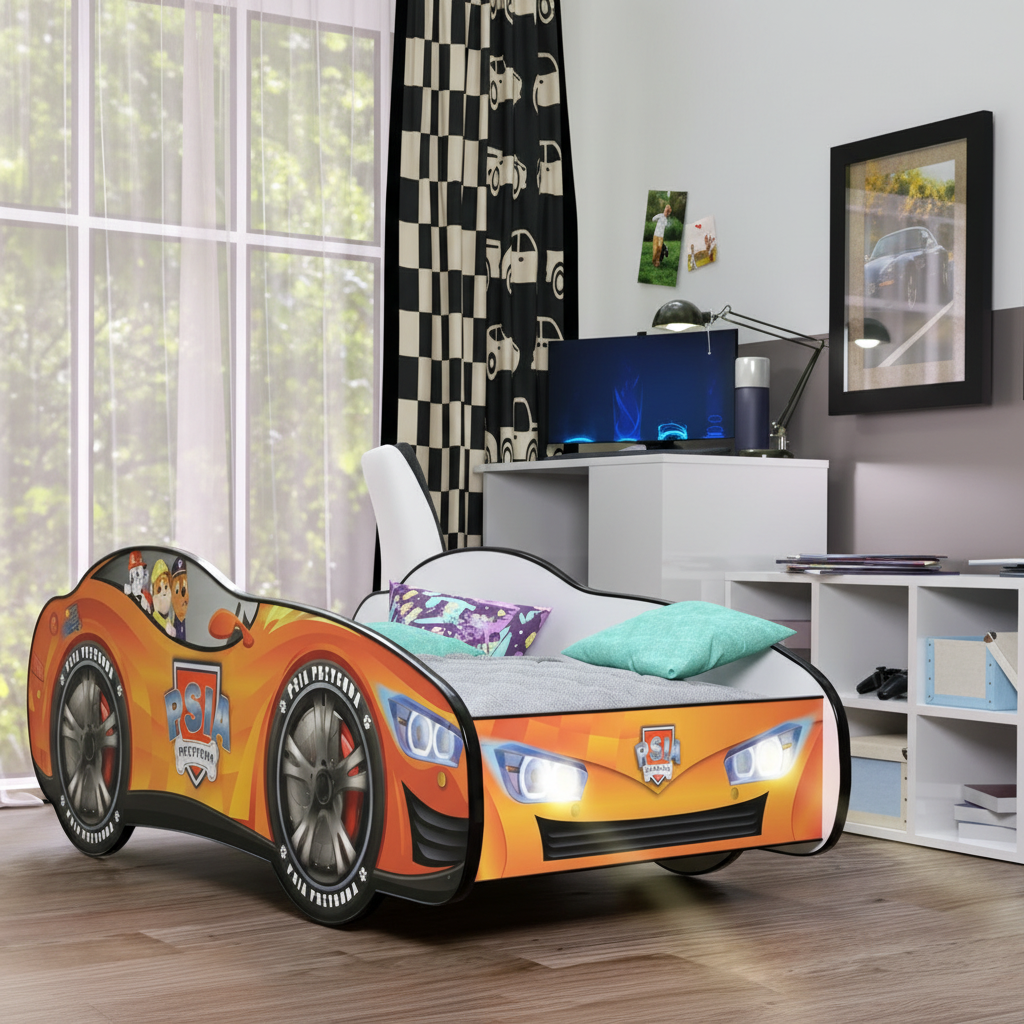 Vista completa cameretta Paw Patrol