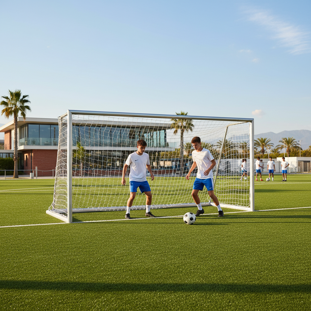 Porta calcio professionale EXIT Scala in centro sportivo
