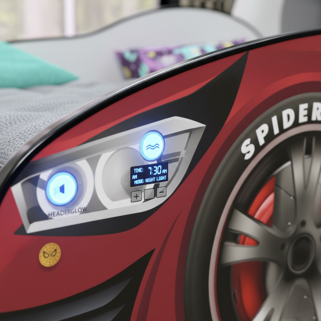 Zoom interruttore LED pannello controllo facile utilizzo qualità