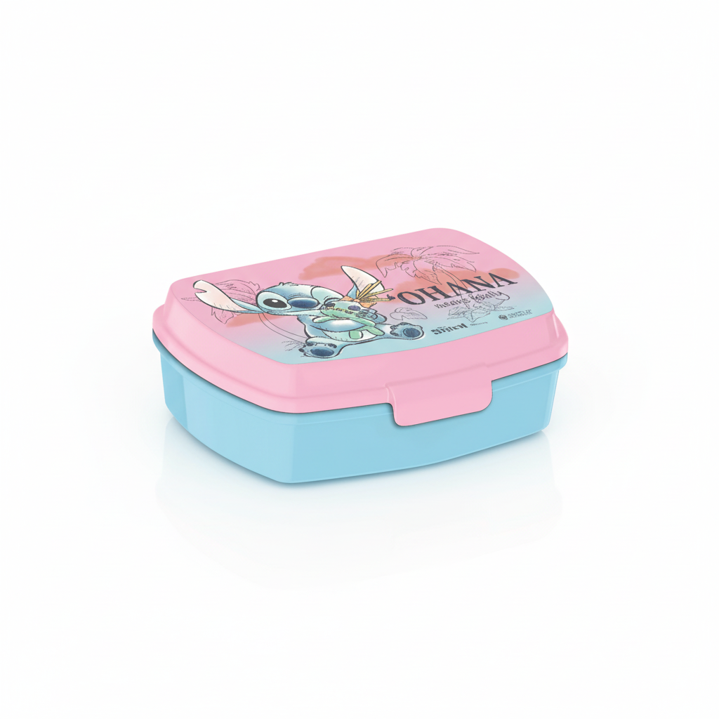 Lunch box Lilo & Stitch lifestyle - sfondo pulito
