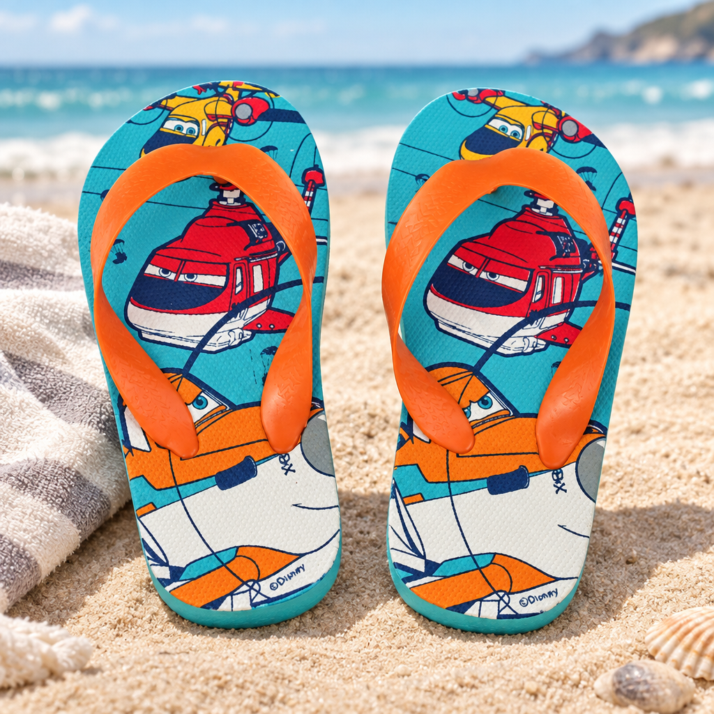 Infradito Planes sulla spiaggia