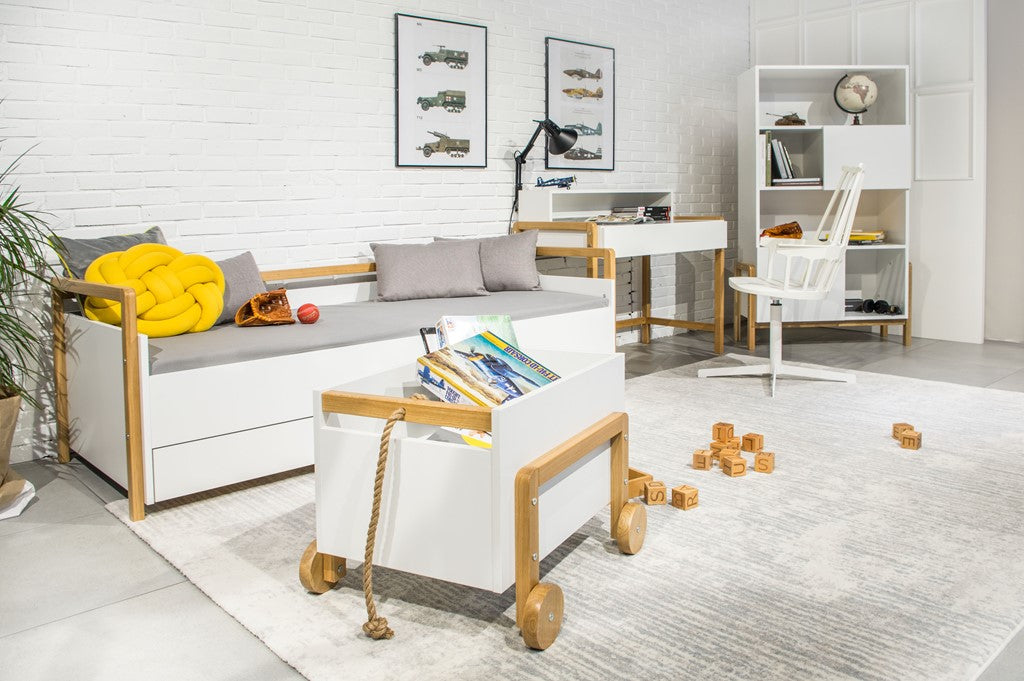 Toy box Victor white
