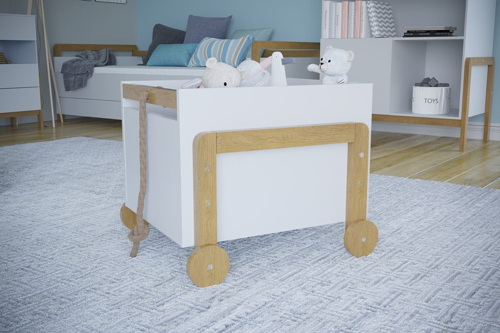Toy box Victor white