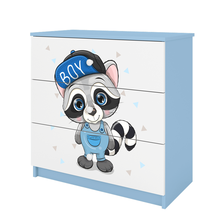 Cassettiera Babydreams Blu Procione