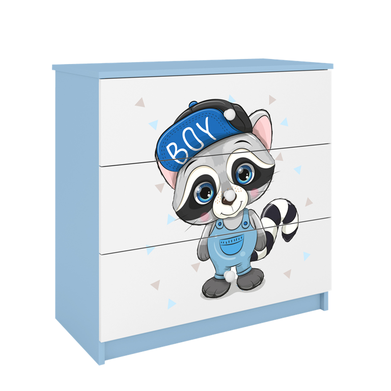 Cassettiera Babydreams Blu Procione