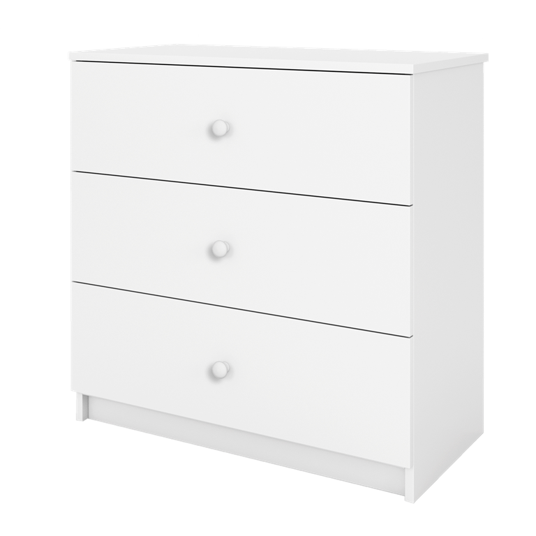 Cassettiera Babydreams Bianca Senza Motivo