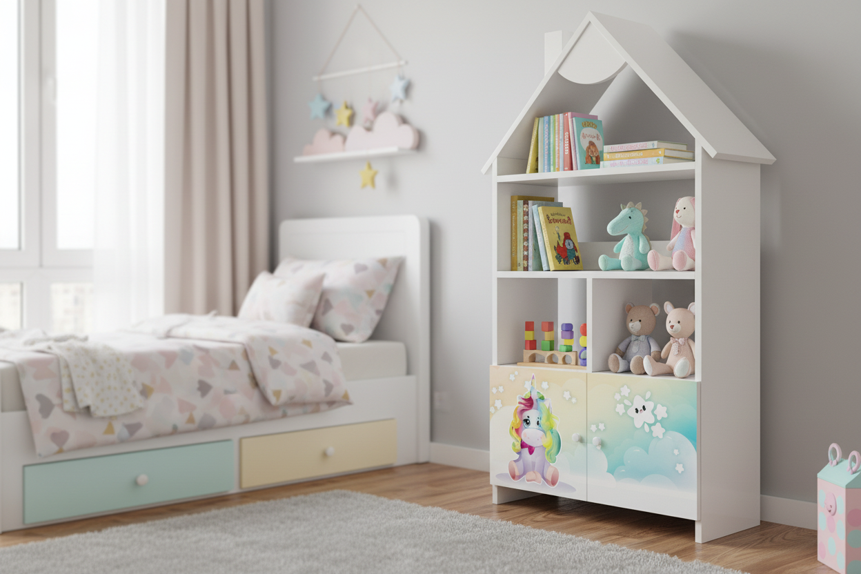 Libreria in cameretta