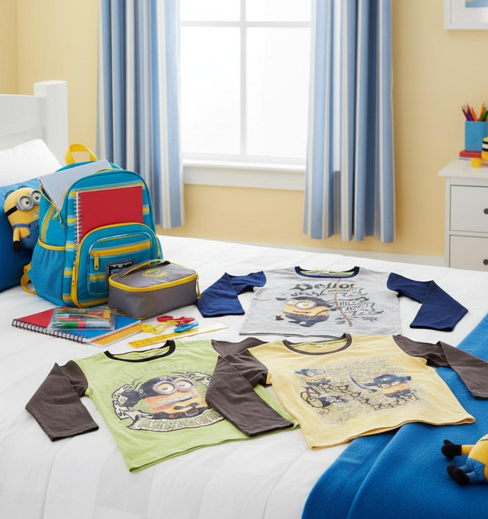 Magliette Minions scuola