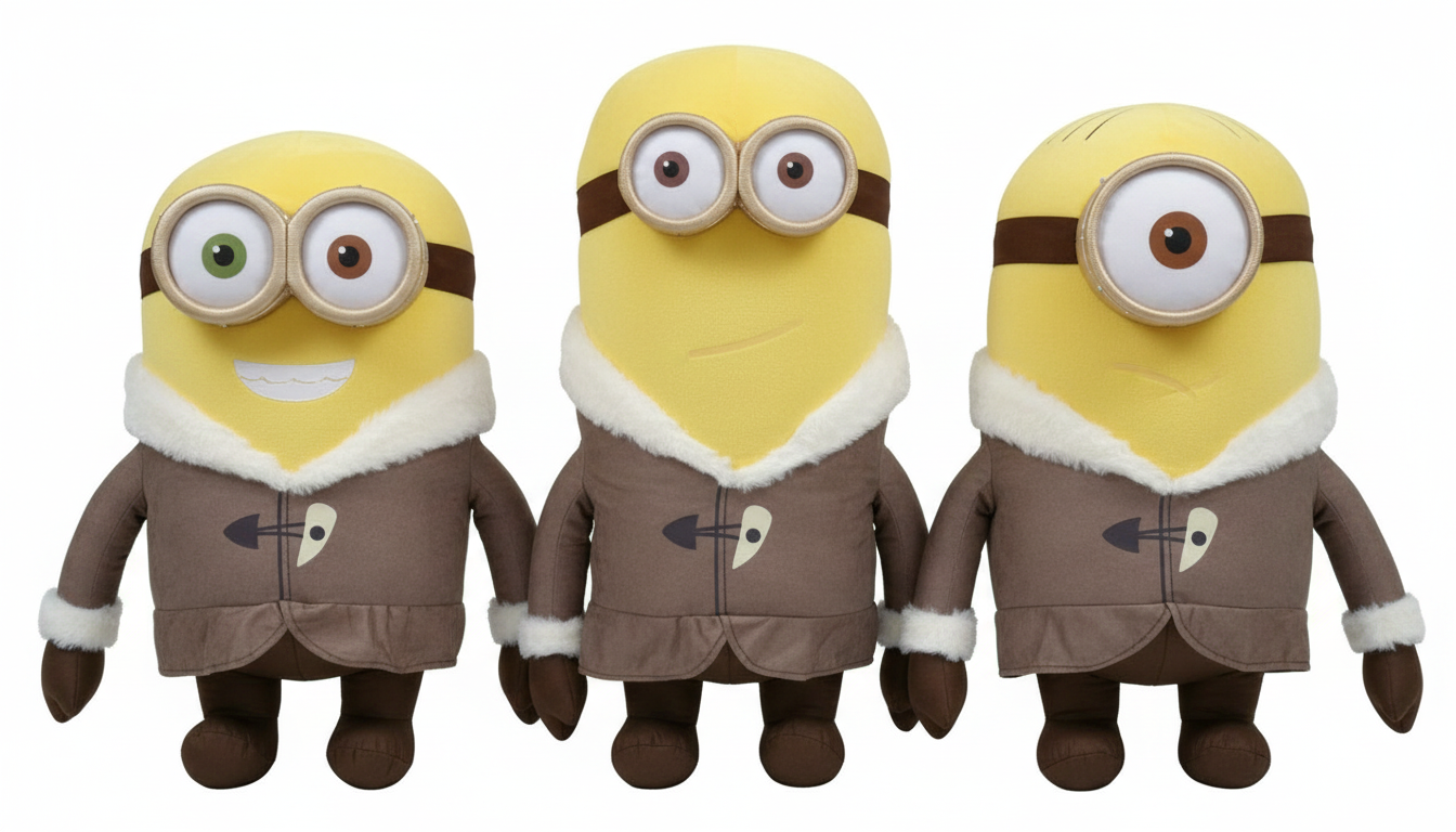 Minions Plush - White Background