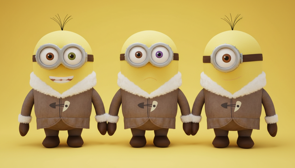 Minions Plush - Yellow Gradient