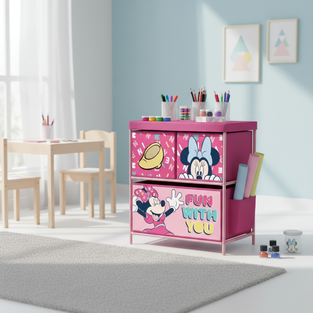Mobile organizer stile minimalista