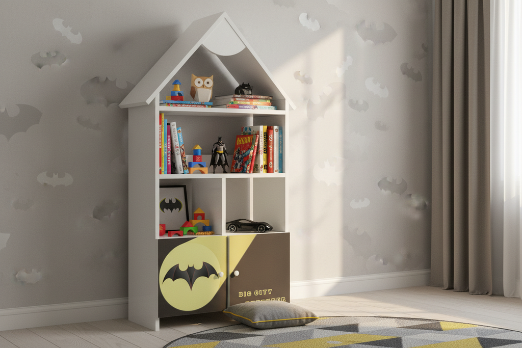 Mobiletto libreria Batman casetta lifestyle v1