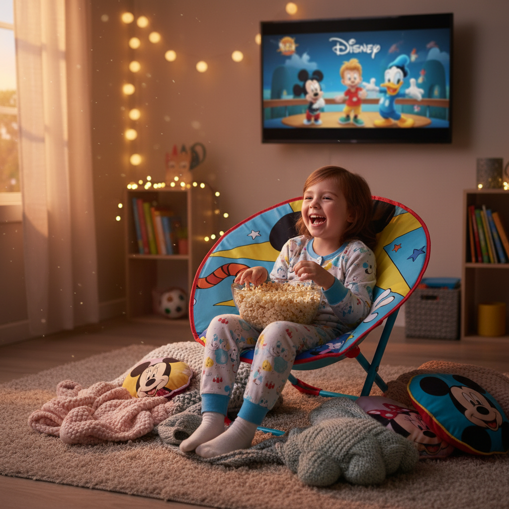 Movie time con Moon Chair