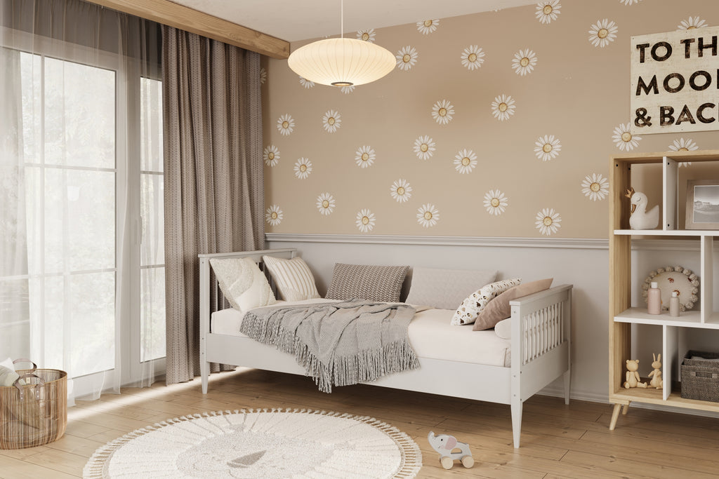 Bed Emilia bia¸e with a foam mattress 160x80