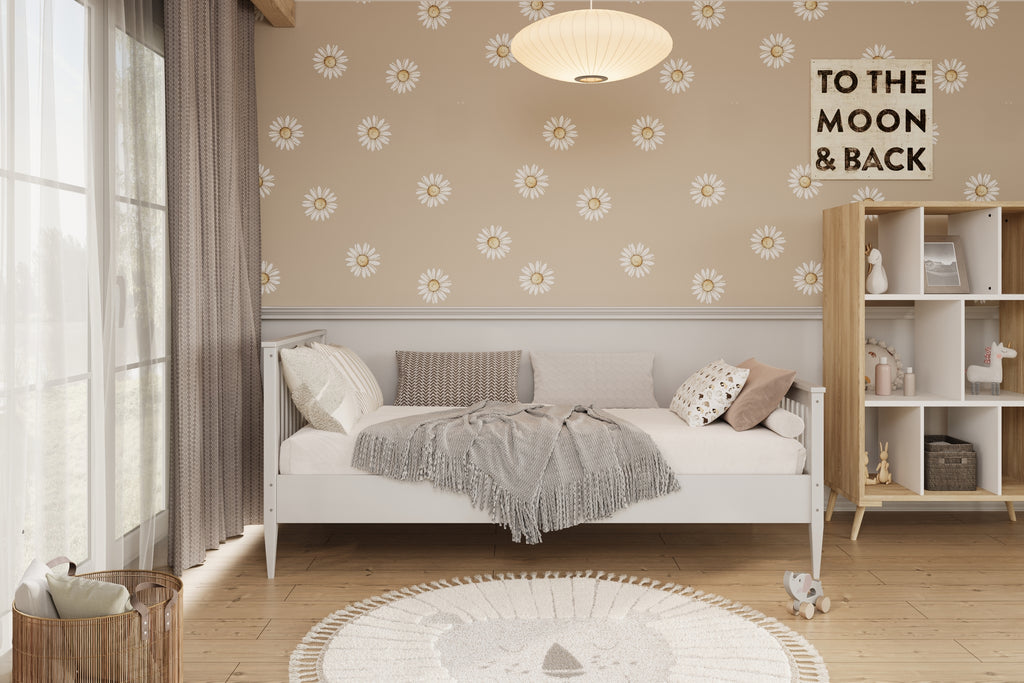 Bed Emilia bia¸e with a latex mattress 180x90