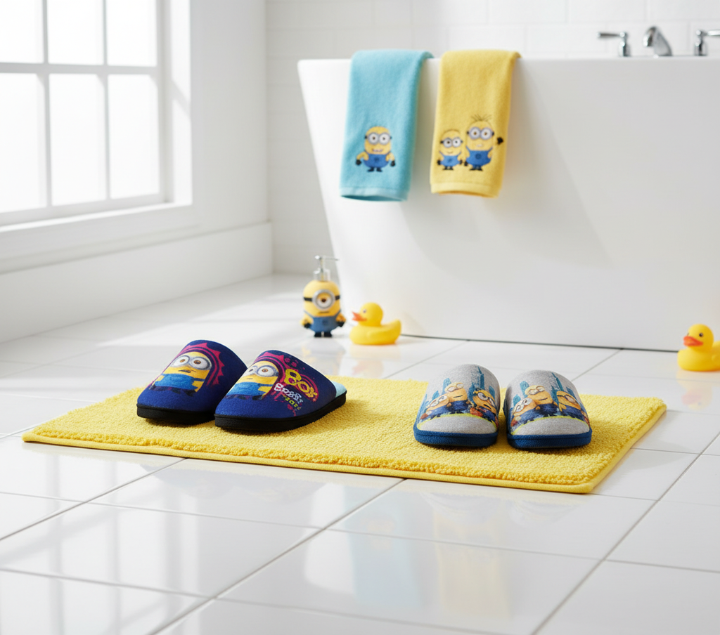 Pantofole Minions bagno