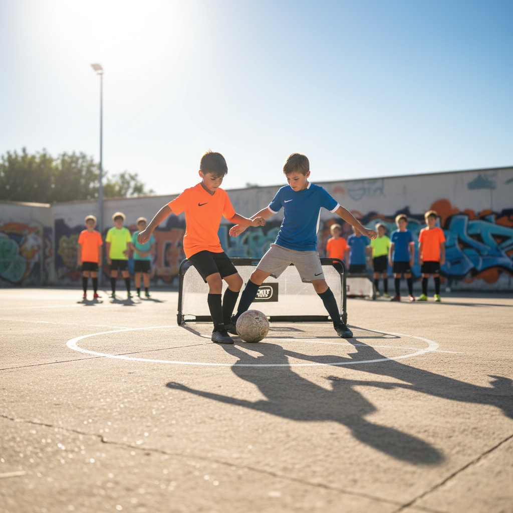 Porta EXIT Panna campo outdoor bambini