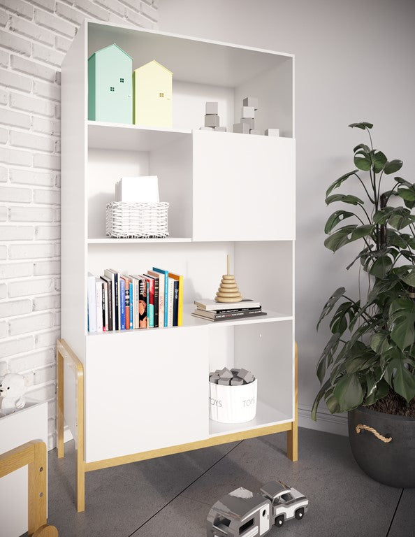 Bookcase Victor white