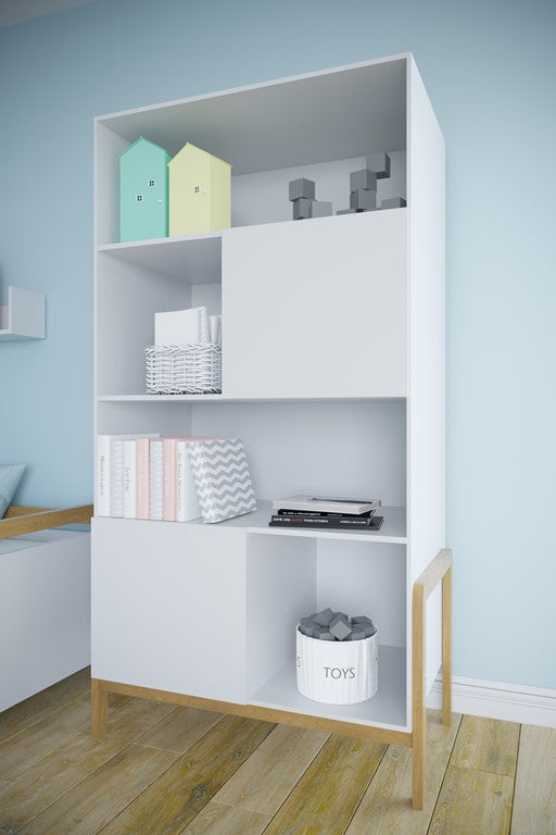 Bookcase Victor white