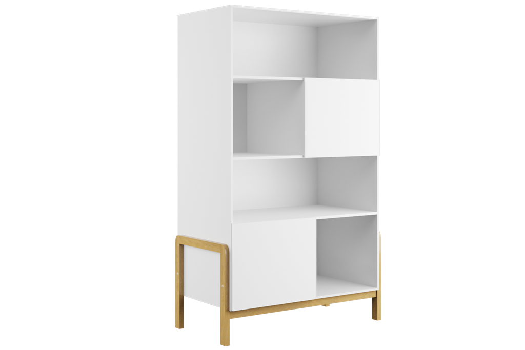 Bookcase Victor white
