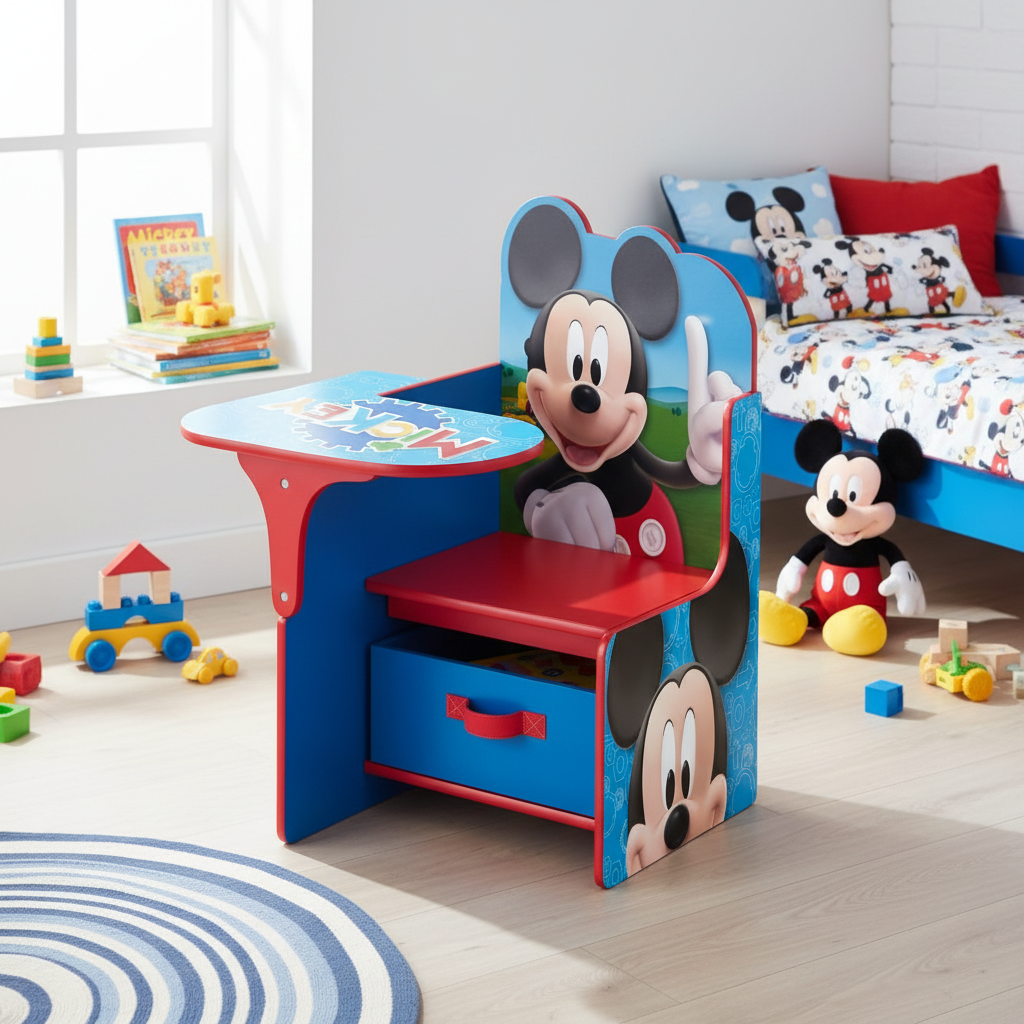 Sedia Mickey in cameretta moderna