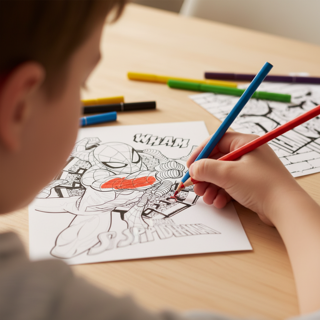 Set da colorare - Dettaglio