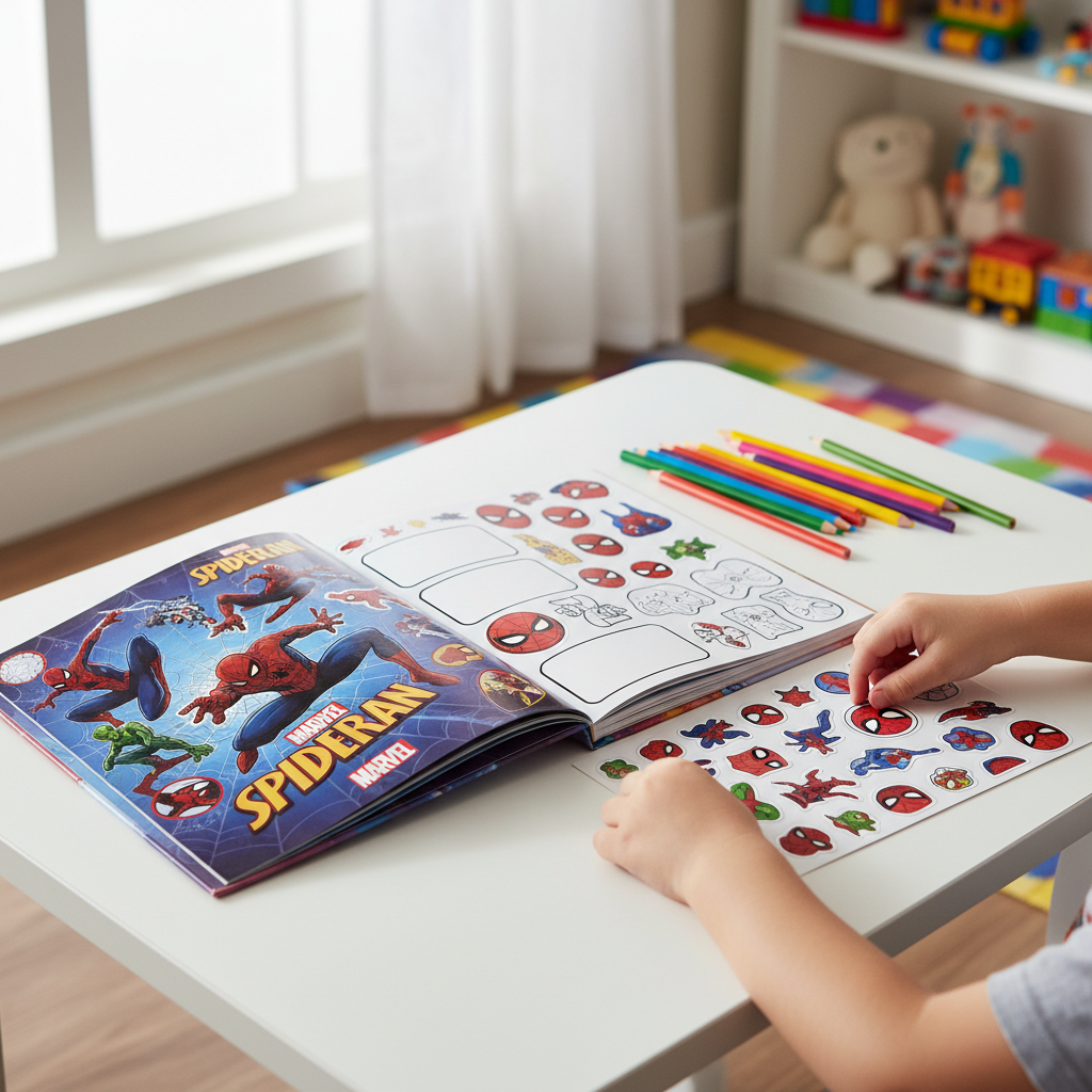 SPSTP PACK Sticker Pad Spiderman - Lifestyle