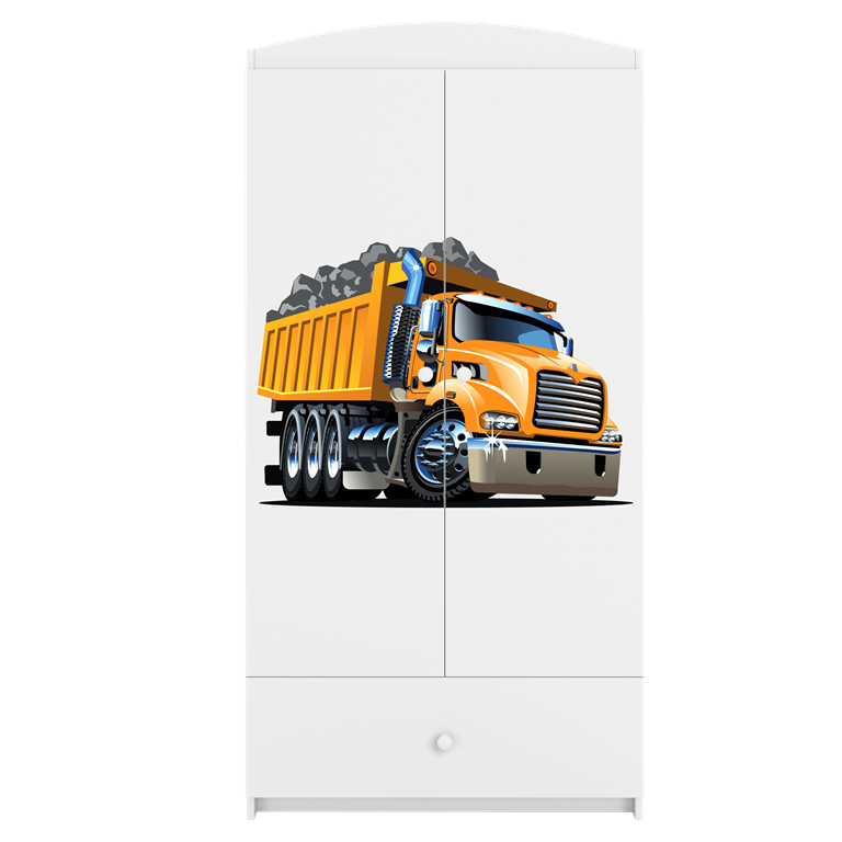Armadio per Bambini Babydreams Bianco Camion